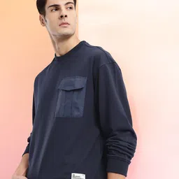 HRX by Hrithik Roshan Pocket Detail Sweatshirt-picture-13