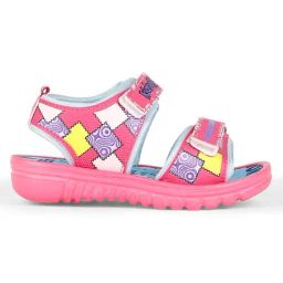 Kidsville Pink & Blue Floater Sandals-image-112