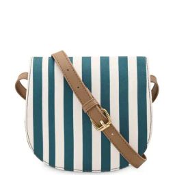 Fastrack Blue & White Striped Small Sling Handbag-picture-28
