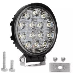 AllExtreme EX14RW1 14 LED Round Fog Light 4 Inch 42W White-image-21