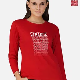 Metronaut Women 2 Printed Bio Finish Applique T-shirt-picture-25