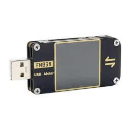 FNB38 Multi-Protocol USB Tester With QC4+ Professional-Grade USB Power Analyzer For PPS Fast Charging Across 5V, 12V, 24V & Measures Current - RS7539FNB38 Multi-Protocol USB Tester With QC4+ Professional-Grade USB Power Analyzer For PPS Fast Charging Across 5V, 12V, 24V & Measures Current - RS7539-23