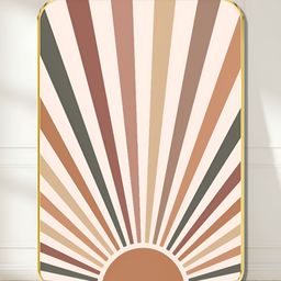 Myntra Elegant Homes Brown & Cream-Coloured 1 Piece Wood Other Wall Paintings-33