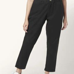 Honey by Pantaloons Black Cotton Pants-image-18