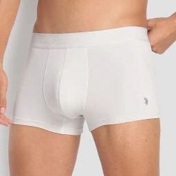 U.S. Polo Assn. White Regular Fit Trunks-picture-30