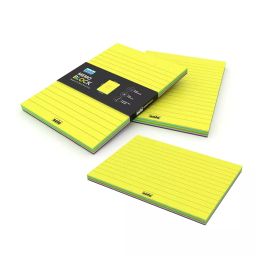 Solo A6 Multicolour 80 GSM Coloured Memo Block, MS102 (100 Sheets) image 2