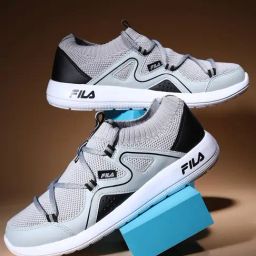 Fila Men's BALIS Grey Running Shoes-image-55