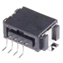 JST (JAPAN SOLDERLESS TERMINALS) Automotive Connector Plug Black Surface Mount 4 Way Solder Termination, SM04B1-CPTK-1A-TB-image-23
