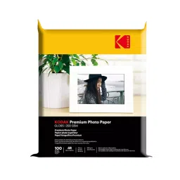 Kodak Photo Paper 4R 100 Sheets 200 GSM 4x6 inch Glossy Finish Water Resistant (Pack of 20 Pcs)-26