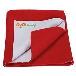 OyO Baby Red Waterproof Bed Protector-image-109