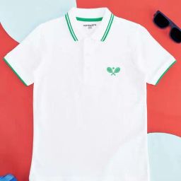 Pantaloons Junior White Cotton Printed Polo T-Shirt-picture-38