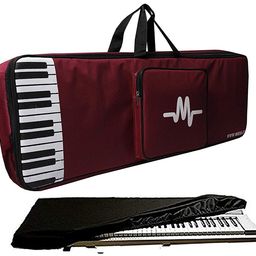 Mexa keyboard bag Compatible with casio cts200 / cts100 / cts300 / cts195 keyboard padded quality with dust cover. image 1