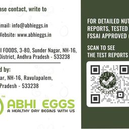 ABHI EGGS Nutri+ With Immunity Boosters Eggs Box (Pack of 6) image 3