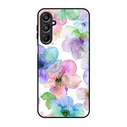 QRIOH Floral Printed Samsung Galaxy A16 5G Silicone Back Case Mobile Accessories-picture-5
