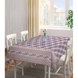 Arrabi TC Cotton Blend 6 Seater Table Cover Artc - Multicolor-24