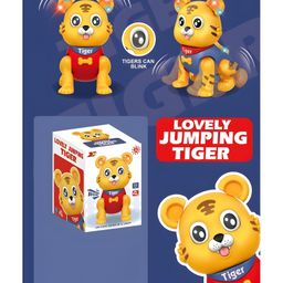 YAMAMA Lovely Jumping Tiger Toy With Music Electric Lovely Tiger Interactive Musical Toy For Kids Boys And Girls  (Pack of 1 - Color May Vary)-27