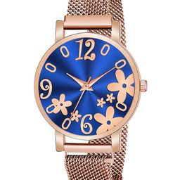 Gopal Shopcart Unisex Round Dial & Bracelet Style Straps Analogue Watch C36RG R3BLU RG M-image-86