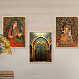 Traditional Wall Art With Frame Home Decor Wall Painting For Living Room Office Bedroom-image-89