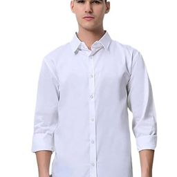 OWL MINK Men Comfort Slim Fit Opaque Casual Shirt-image-82
