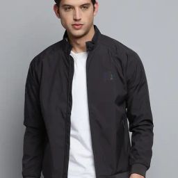 Showoff Grey Regular Fit Printed Jacket-picture-25