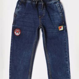 Allen Solly Junior Navy Solid Jeans-picture-23