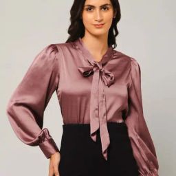 PURYS Purple Regular Fit Top-image-9