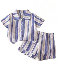 VISHVA CREATION Boys Classic Multi Striped Casual Shirt-image-92
