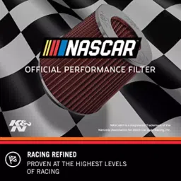 K&N RC-1072 High Performance Universal Replacement Chrome Air Filter for Bikes image 5