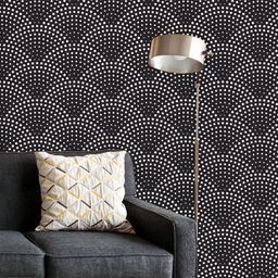 ArtzFolio Printed UV-Resistant Anti-Bacterial Vintage Fountain Confetti Peel & Stick Wallpaper-image-52