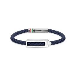 Ducati Corse Silver-Plated Blue Casual Bracelet for Men-image-44