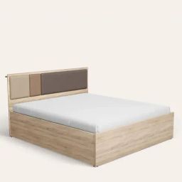 Godrej Interio Upmods Trio Engineered Wood King Box Bed - Sonoma Oak, Knock Down-17