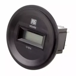 RS PRO Electronic Hour Meter Counter 6 digit 10-80 V DC, 8966964-10