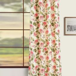 Swayam OMEGA Beige & Green Polyester 180 TC 330 GSM Door Curtain-41