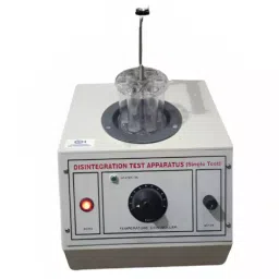 SND Bharat Mild Steel Single Basket Disintegration Test Apparatus DI-105-20
