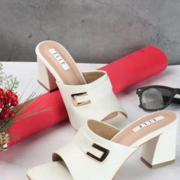 Elle Women's White Casual Sandals-picture-17