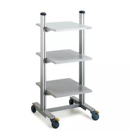 Treston 3 Shelf Aluminium Steel Trolley Trolley 530x650 mm 150kg Load, WTR140 ESD-image-59
