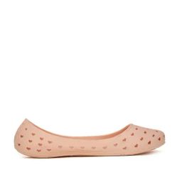 Bata Women's Peach Flat Ballets-image-78
