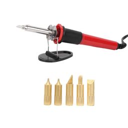 Electric Engraving Pen Electric Wood Burning 7 pcs Soldering Iron Kit Anti-Oxidation 5 Heads Pyrography Pen Kit, for Metal Glass for Metal - RS3938Electric Engraving Pen Electric Wood Burning 7 pcs Soldering Iron Kit Anti-Oxidation 5 Heads Pyrography Pen Kit, for Metal Glass for Metal - RS3938-10
