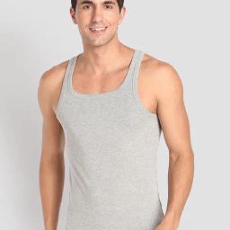 U.S. Polo Assn. Grey Cotton Regular Fit Vest-image-85
