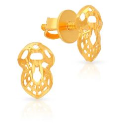 Malabar Gold & Diamonds 22k Yellow Gold Stud Earrings For Women-image-66