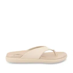 MediFeet Women's Cream Thong Sandals-image-15