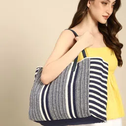Anouk Geometric Shopper Tote Bag-54