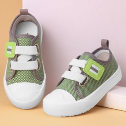 Cute Walk by Babyhug Casual Shoes With Velcro Closure  - Green-picture-36