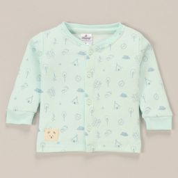 Ollypop Cotton Thermal Full Sleeves Inner Wear Tree Print - Light See Blue-image-65