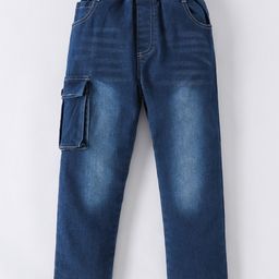 Mark & Mia Full Length Washed Denim Jeans - Blue-picture-41