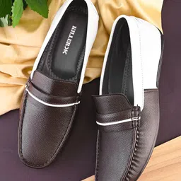 Killer Men Casual Slip On Colourblocked Loafer Shoes-38