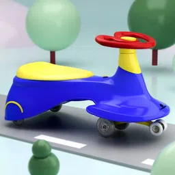 StarAndDaisy Kids 360 Steering Control Swing Car Vehicle-16