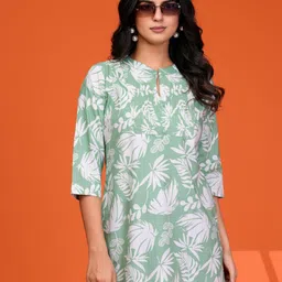 Kaftanize Floral Printed Kurti-57