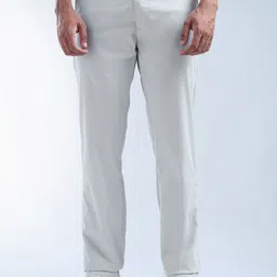 Flying Machine Men Classic Straight Fit Chinos Trousers-image-5