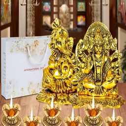 INTERNATIONAL GIFT Gold-Toned Religious Figurine Showpiece-picture-34